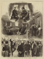 Der Marquis von Lorne und die Prinzessin Louise in Kanada